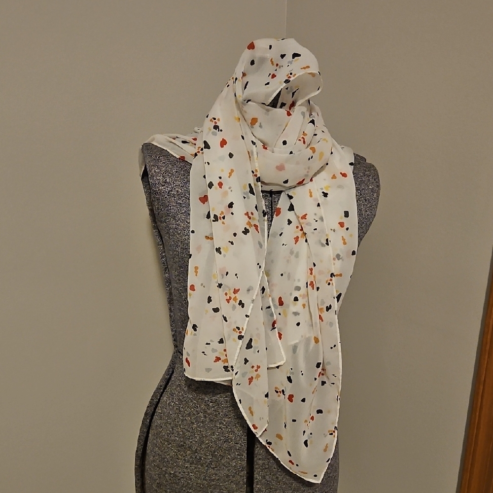 Splatter Paint Chiffon Hijab